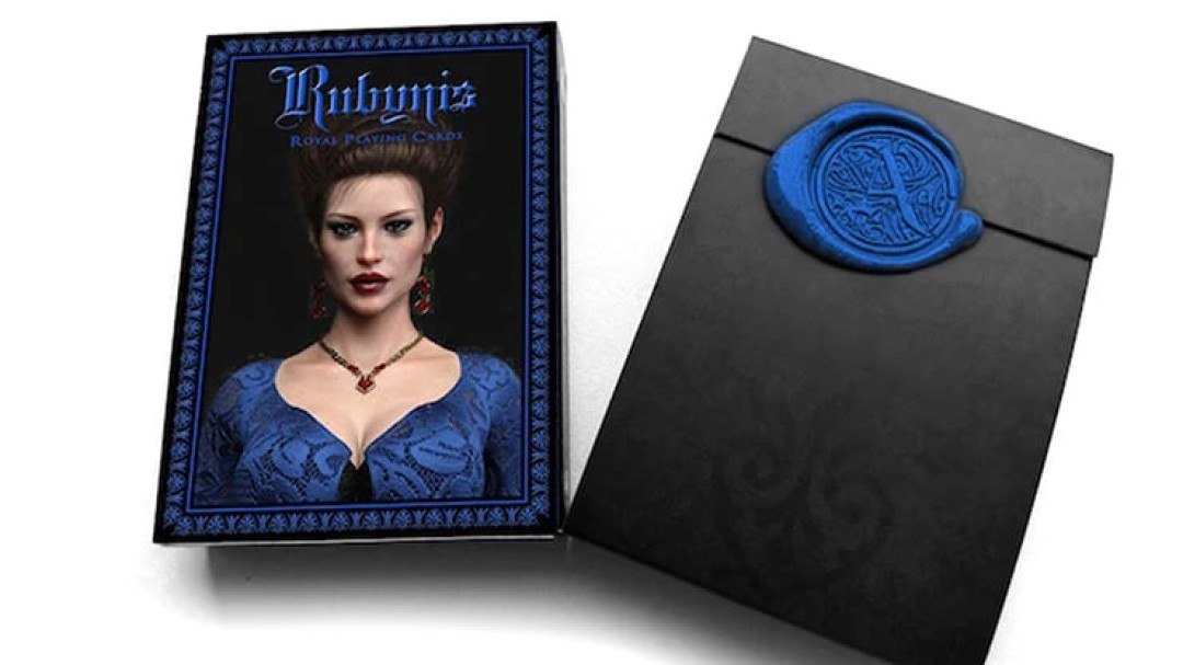 دسته کارت Rubynis Royal Blue Wax