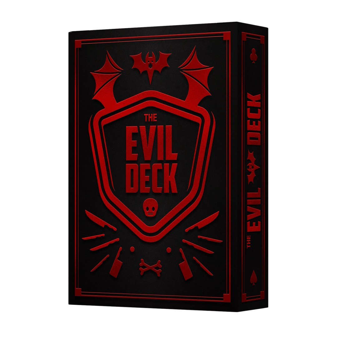 دسته کارت thirdway industries Evil Deck Black Blood دسته کارت thirdway industries Evil Deck Black Blood