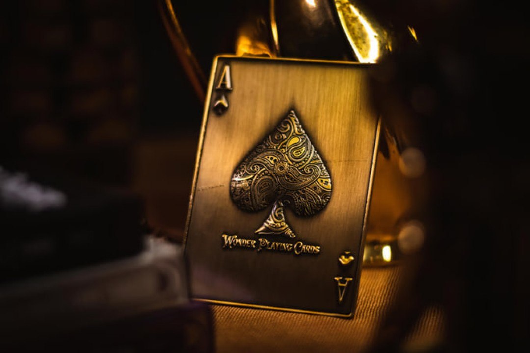 پلیت Wonder Metal Card Ace of Spades