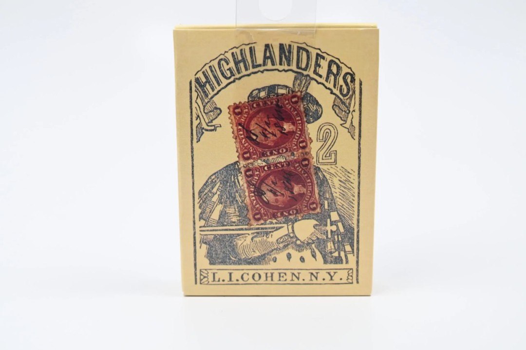 دسته کارت Highlanders 1864 Reproduction
